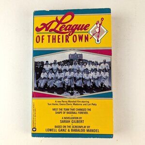 90s A League of Their Own Movie Novelization Paperback